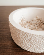 Textured thick bowl