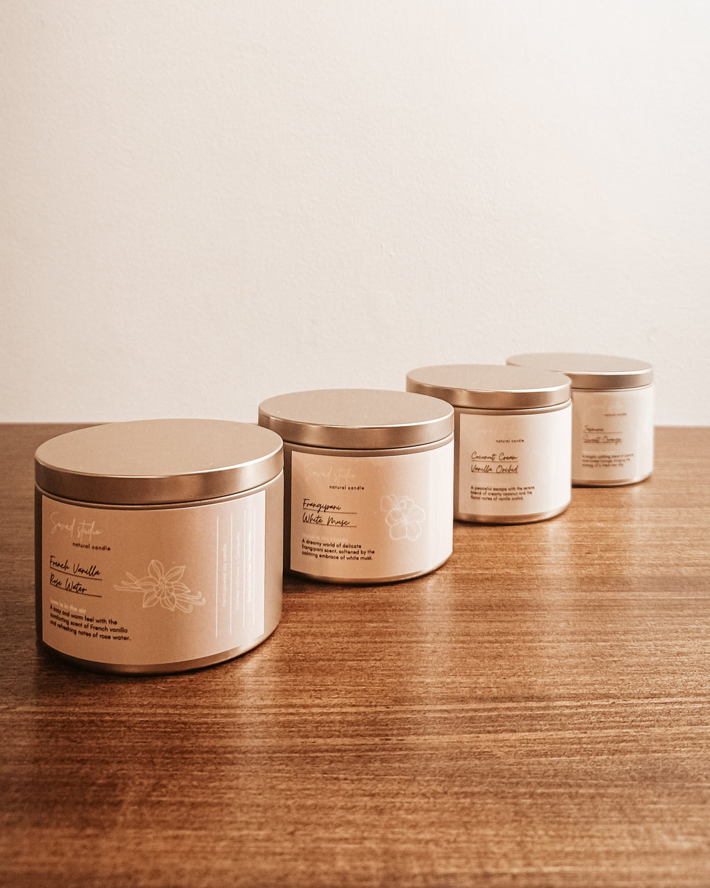 Tin candle Signature collection