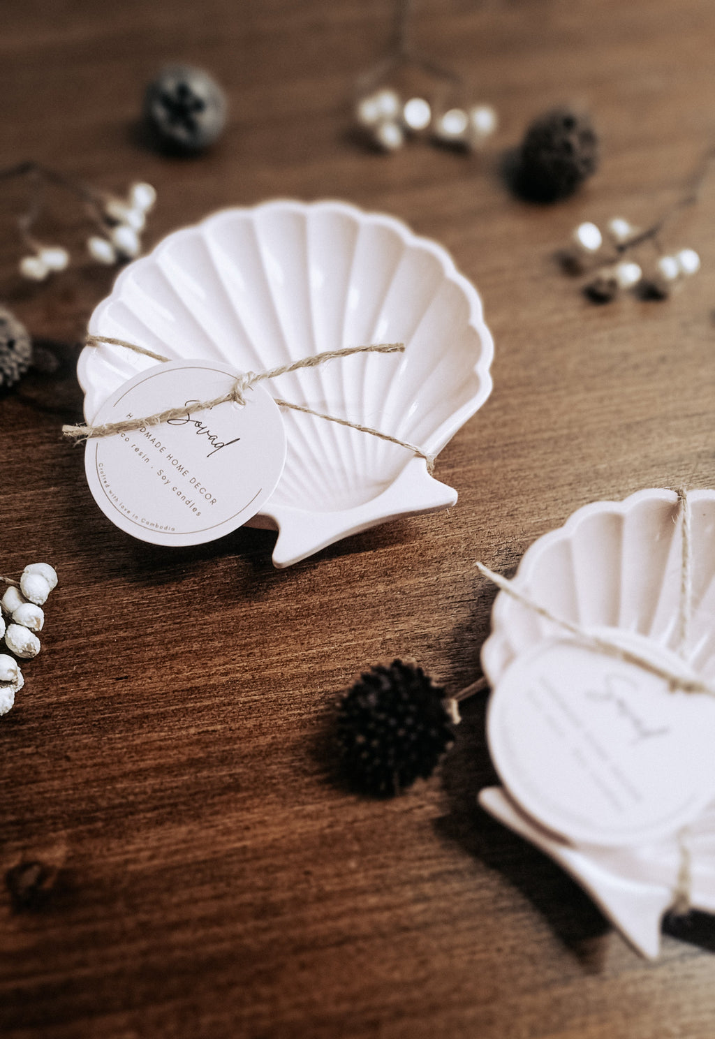 Seashell tray