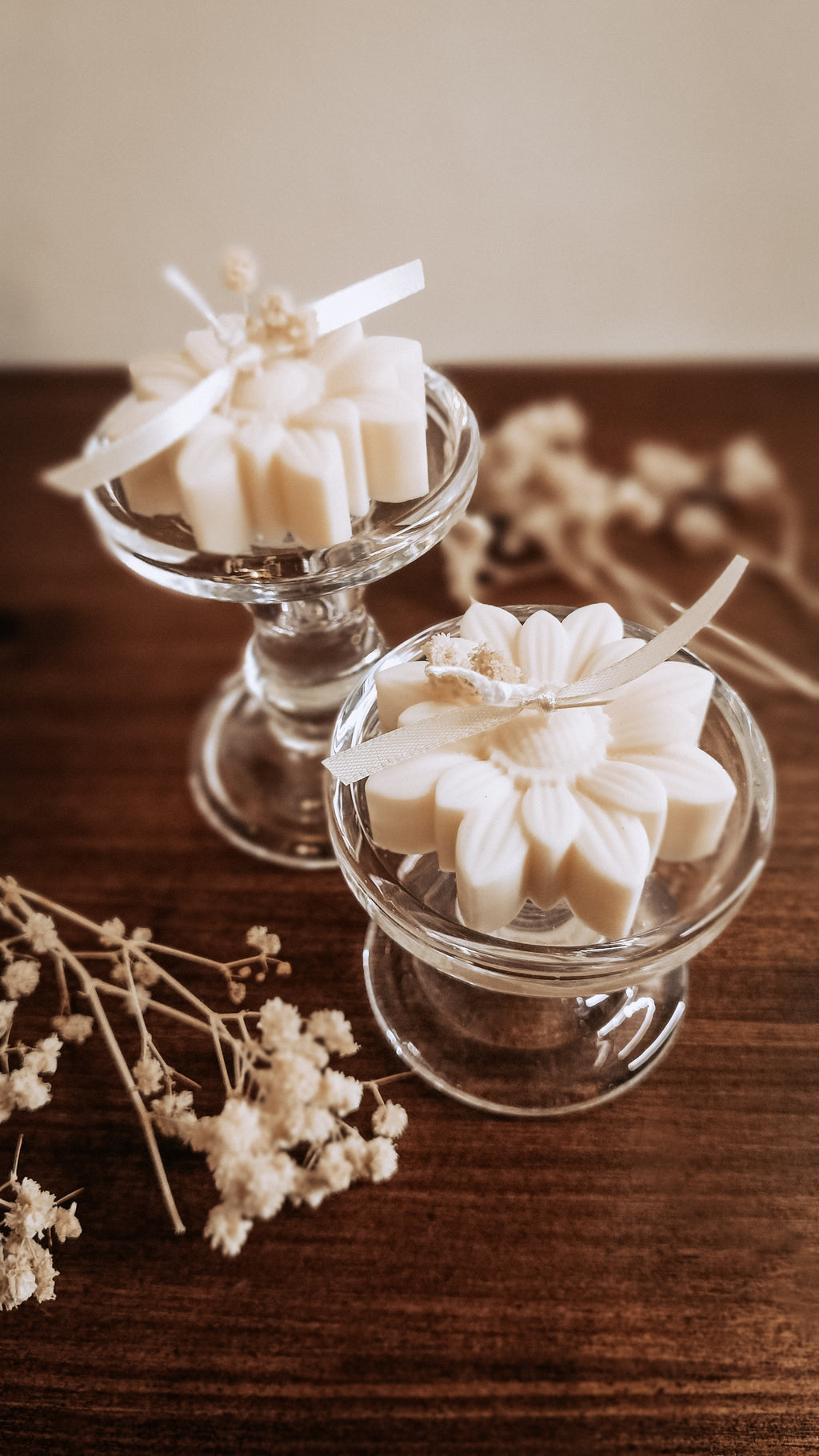 Valentine's flowers - Set of 2