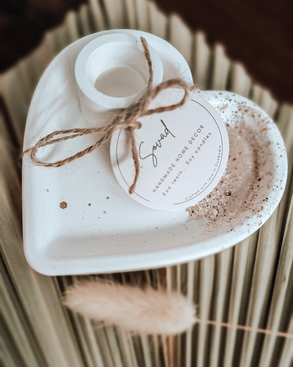 Palo santo holder - Heart shape