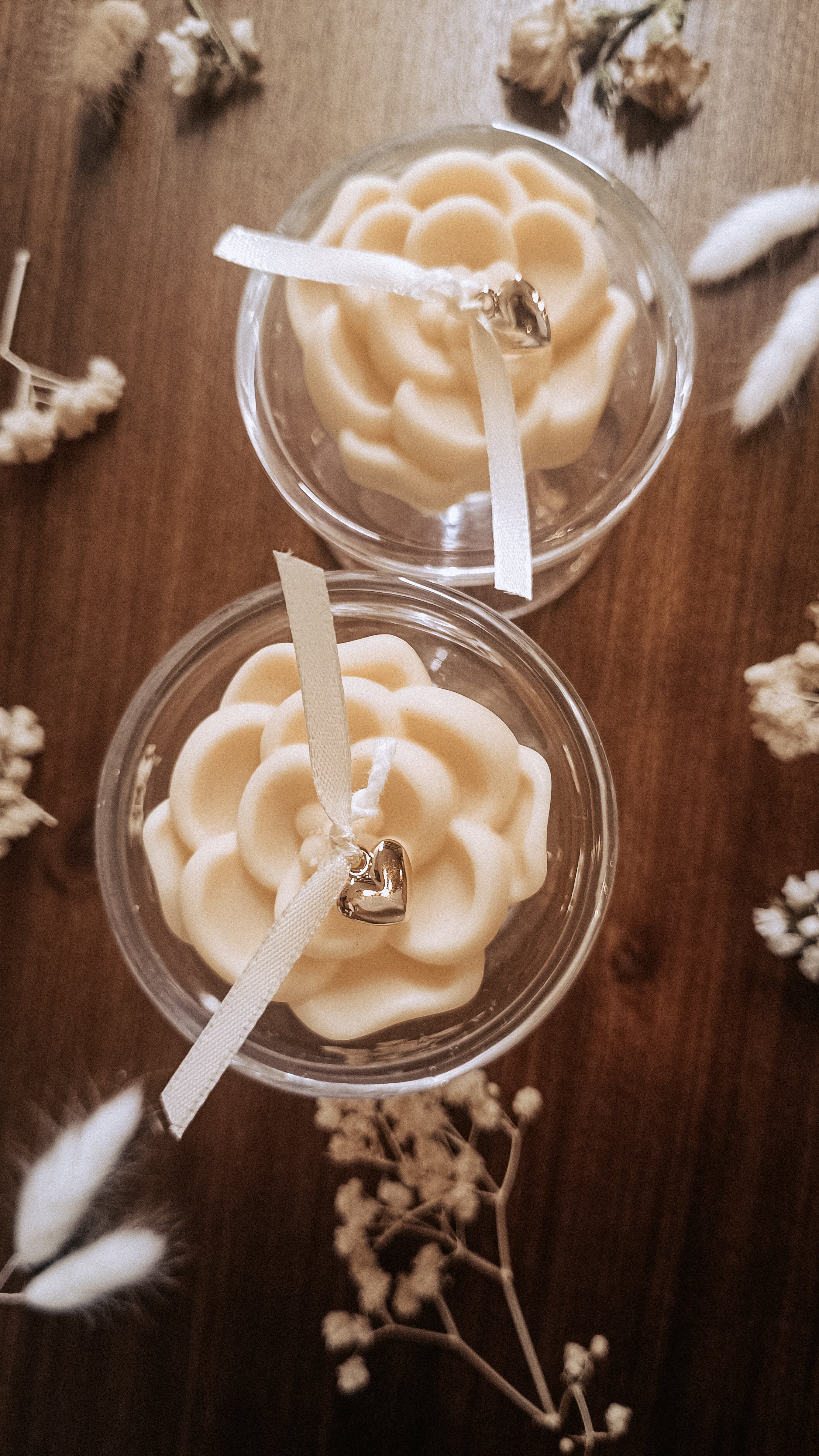 Valentine's flowers - Set of 2