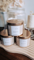 Tin candle Valentine's collection