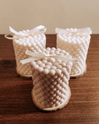 Bubble round candle