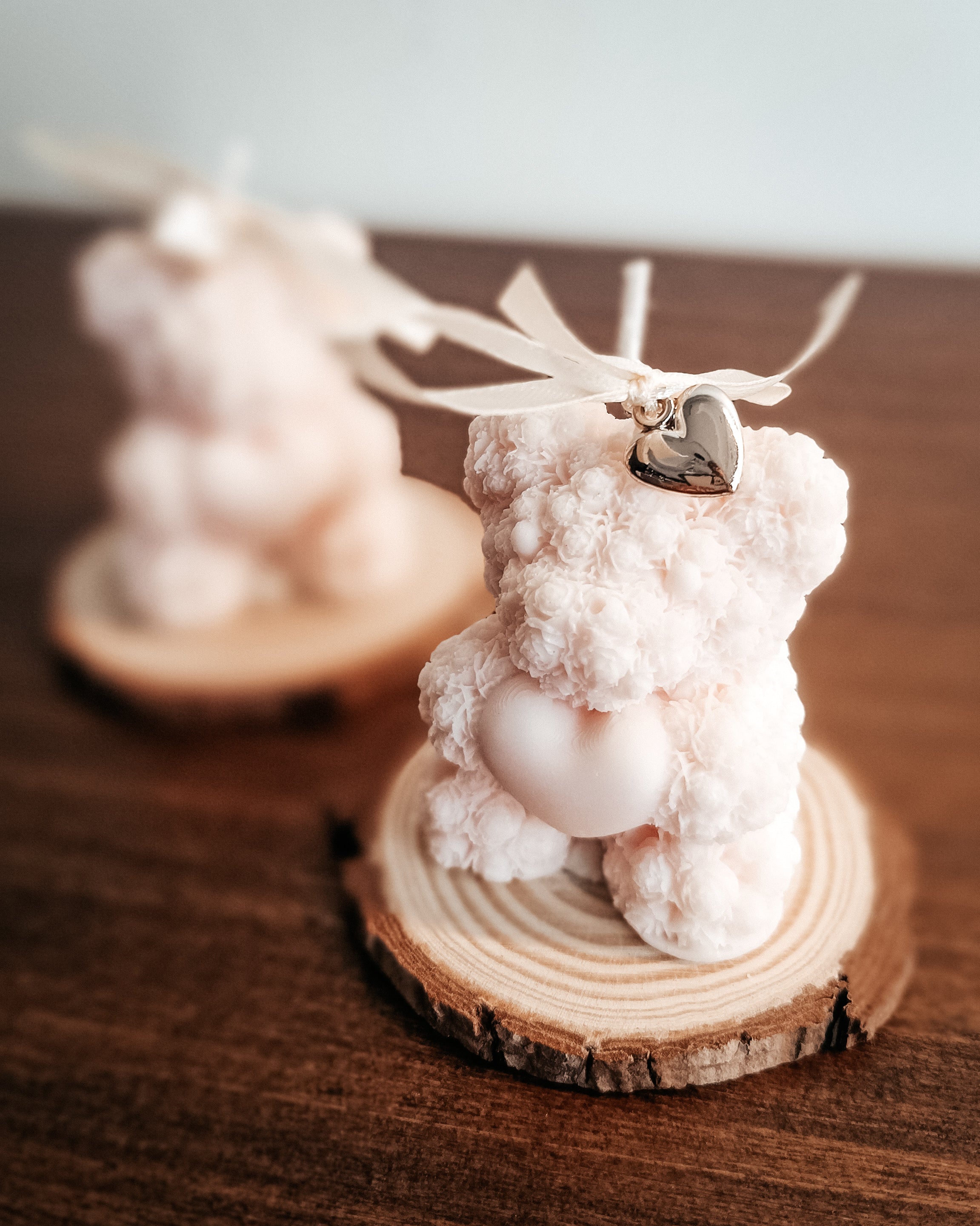 Love bear candle