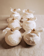 Christmas sphere candle