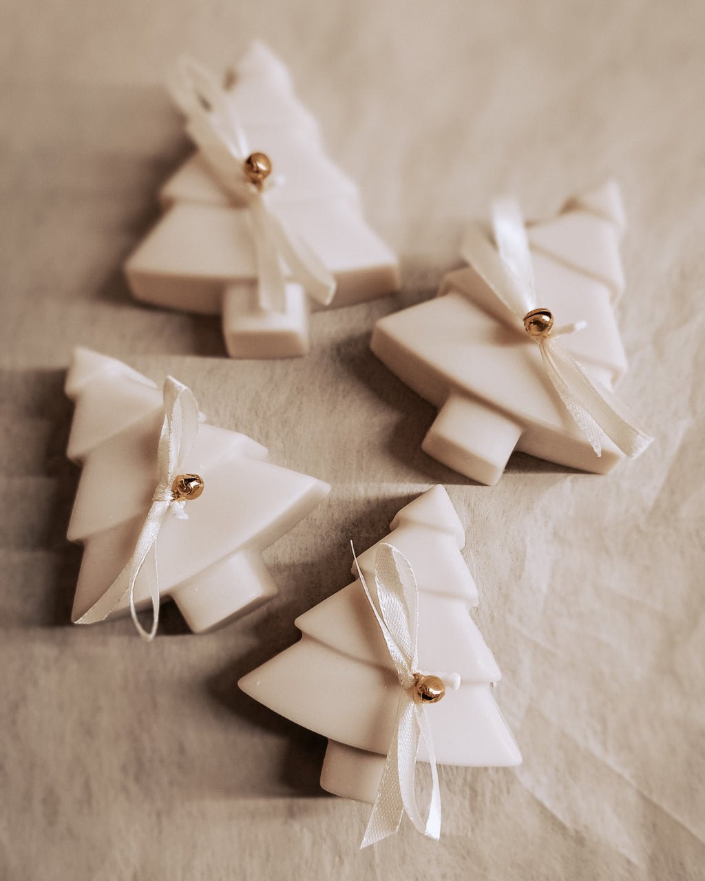 Christmas tree candle - Set of 2