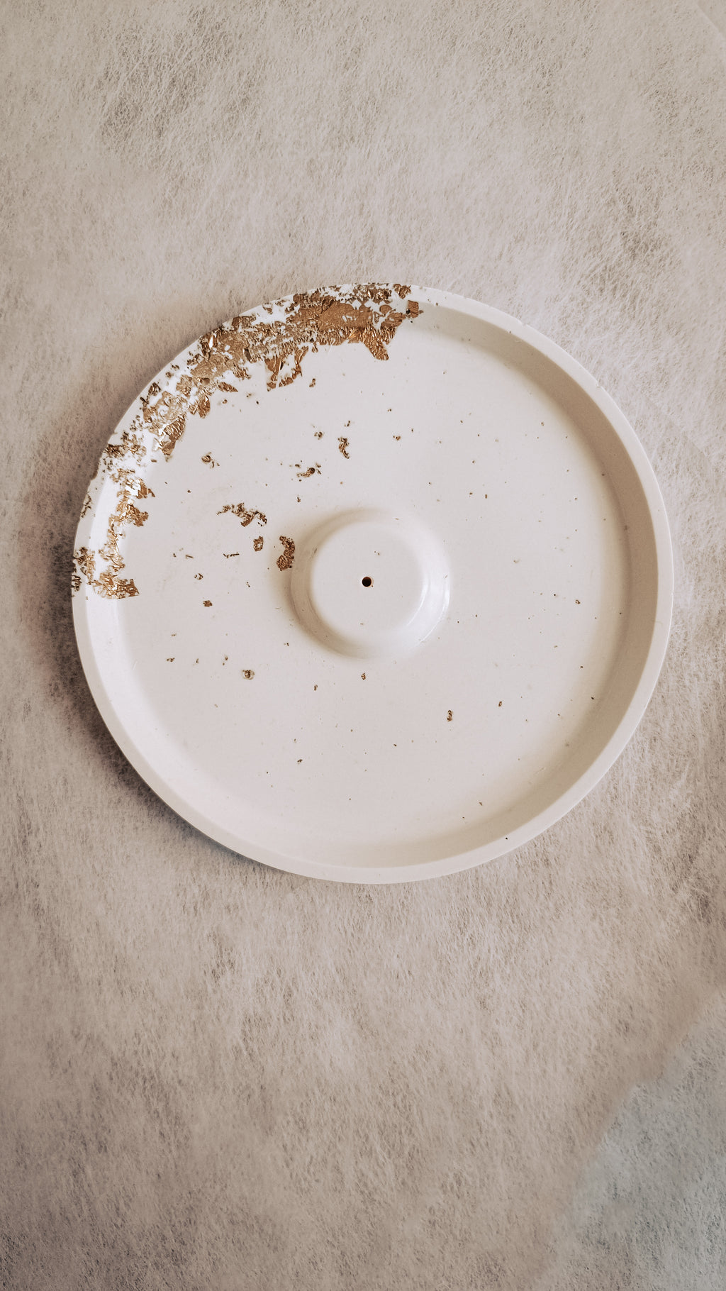 Incense holder round