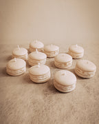 Macarons candles - Set of 8