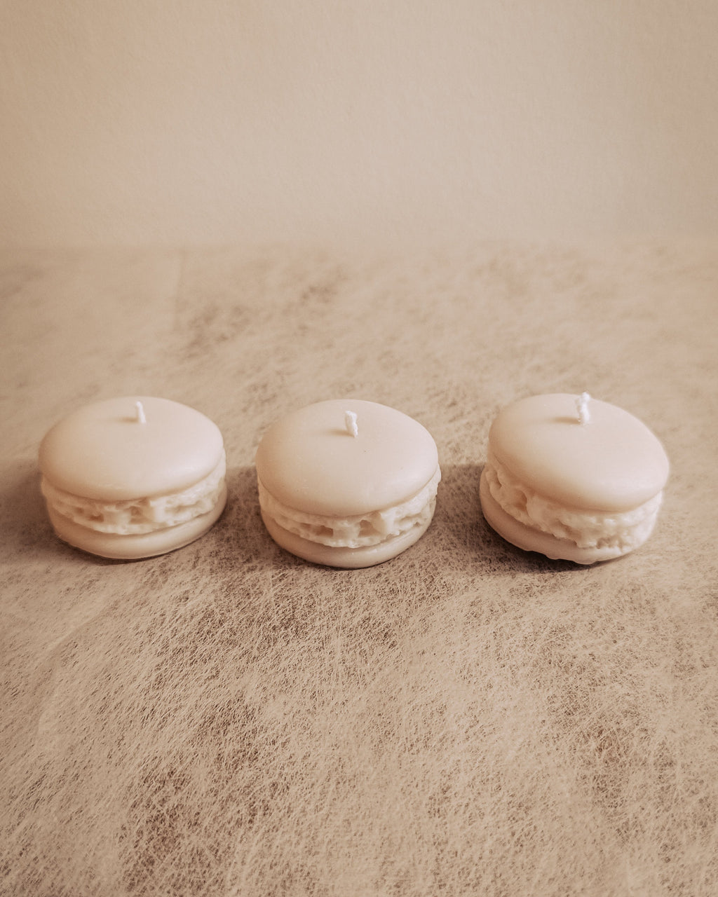 Macarons candles - Set of 8