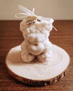 Love bear candle