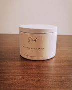 Tin candle 8oz