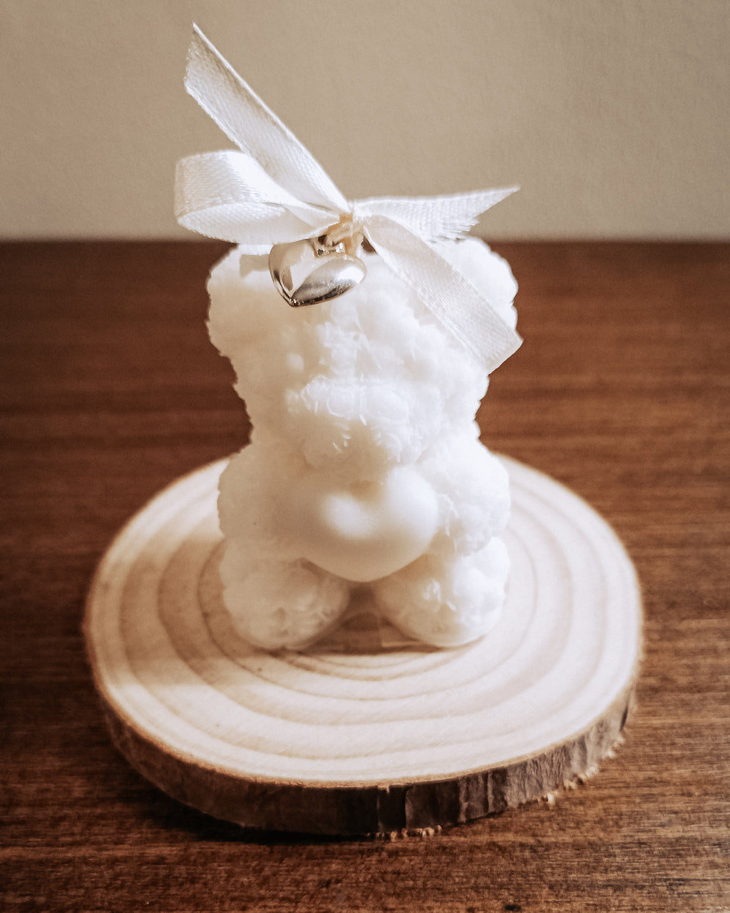 Love bear candle